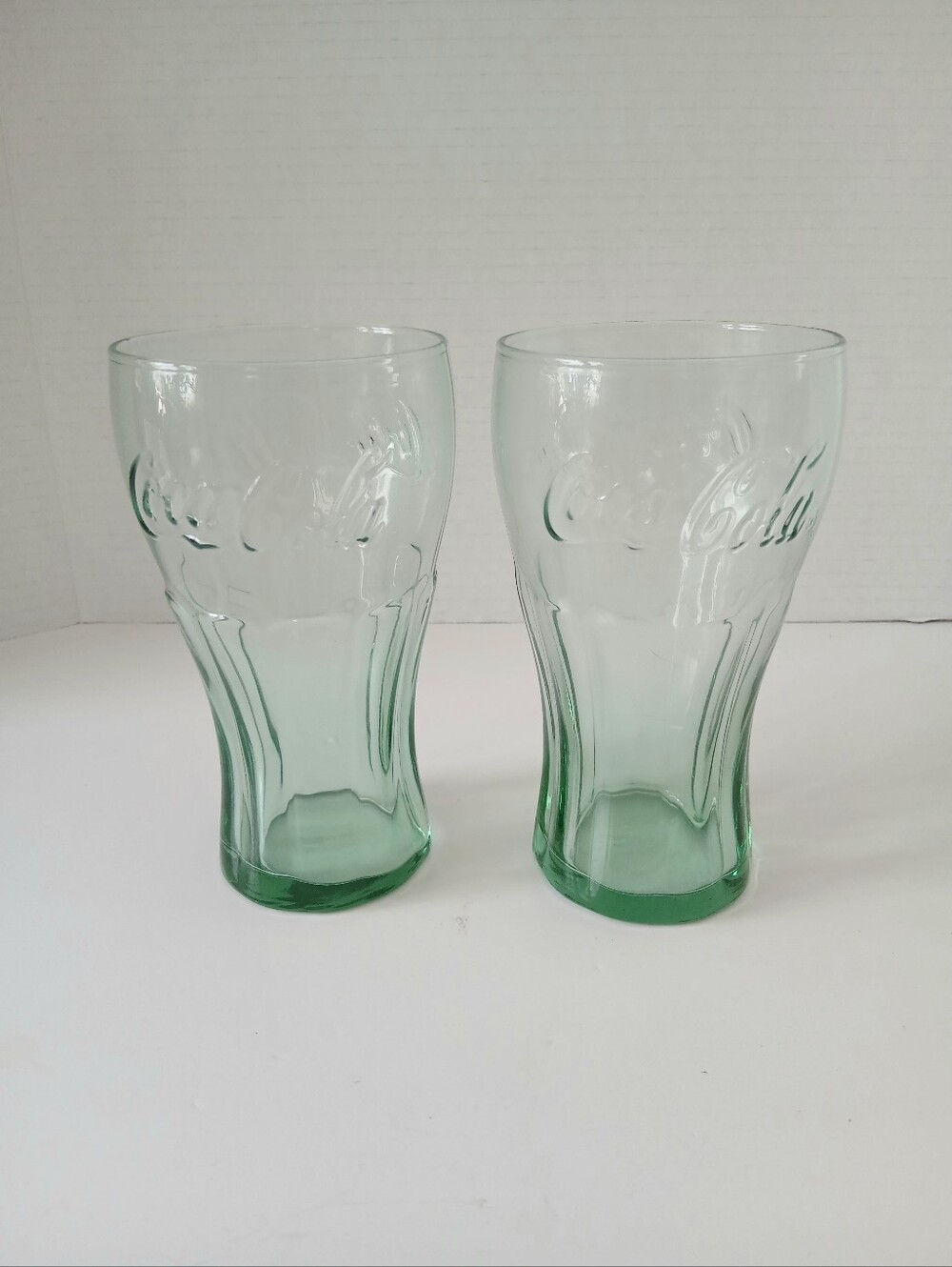 Vtg Libbey Coca Cola Drinking Glasses Set Of 2
